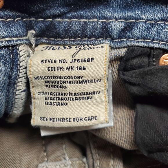 Y2k Miss Me Low Rise Embellished Capri Jeans Women's Size 27 - Picture 5 of 8